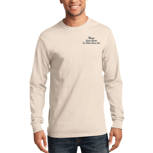 Koi Club Long Sleeve Cotton Tee - Unisex Thumbnail